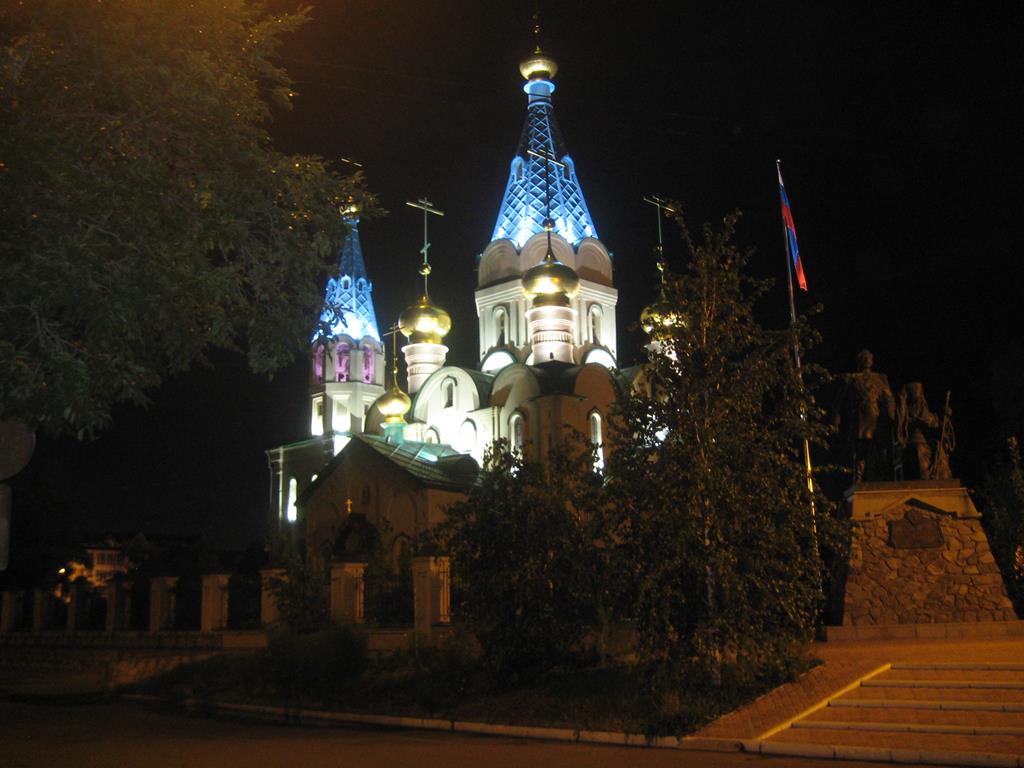 Кафедральный собор города Благовещенск